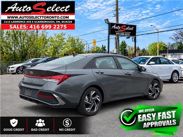 2024 Hyundai Elantra Preferred w/Tech Package (Stk: 24THEX1) in Scarborough - Image 4 of 5