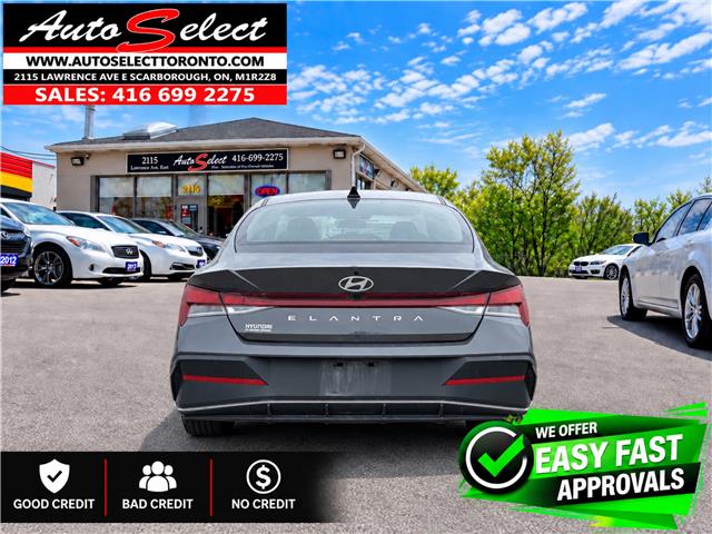 2024 Hyundai Elantra Preferred w/Tech Package (Stk: 24THEX1) in Scarborough - Image 5 of 5