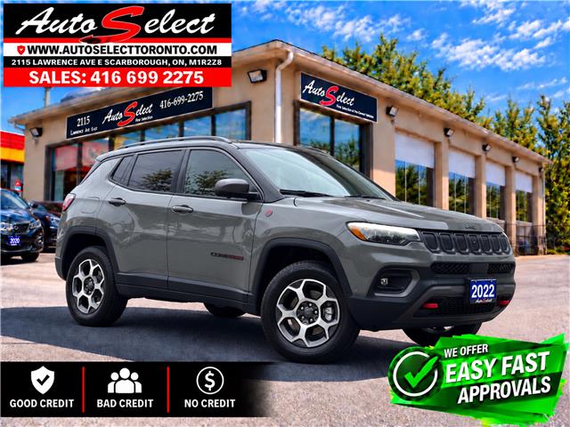 2022 Jeep Compass Trailhawk (Stk: 2TJGC1) in Scarborough - Image 1 of 28