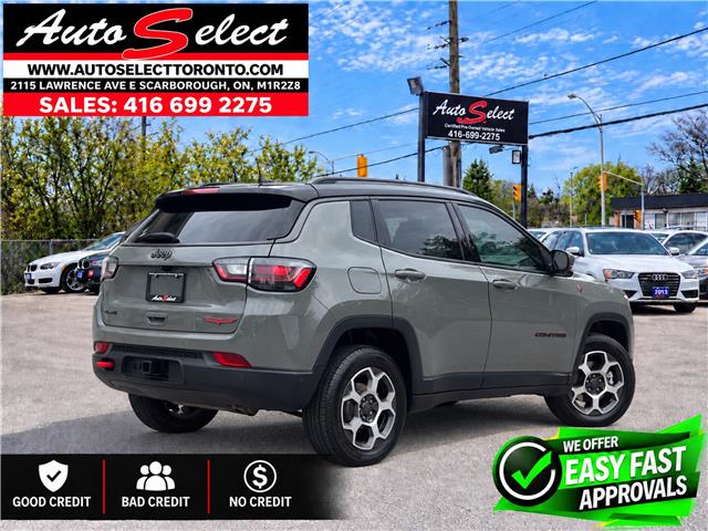 2022 Jeep Compass Trailhawk (Stk: 2TJGC1) in Scarborough - Image 4 of 28 2022 Jeep Compass Trailhawk (Stk: 2TJGC1) in Scarborough - Image 4 of 28