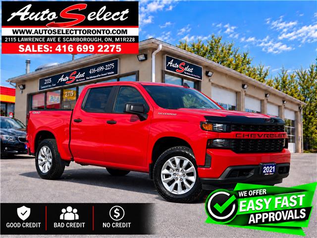 2021 Chevrolet Silverado 1500 Custom (Stk: 2TVX1W1) in Scarborough - Image 1 of 27