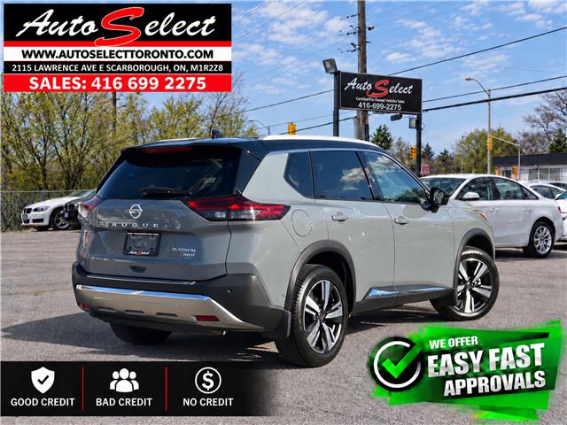 2021 Nissan Rogue Platinum (Stk: 2TNGB1) in Scarborough - Image 4 of 28