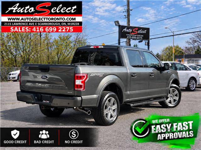 2019 Ford F-150 XLT Sport (Stk: 1TFVX4) in Scarborough - Image 4 of 26