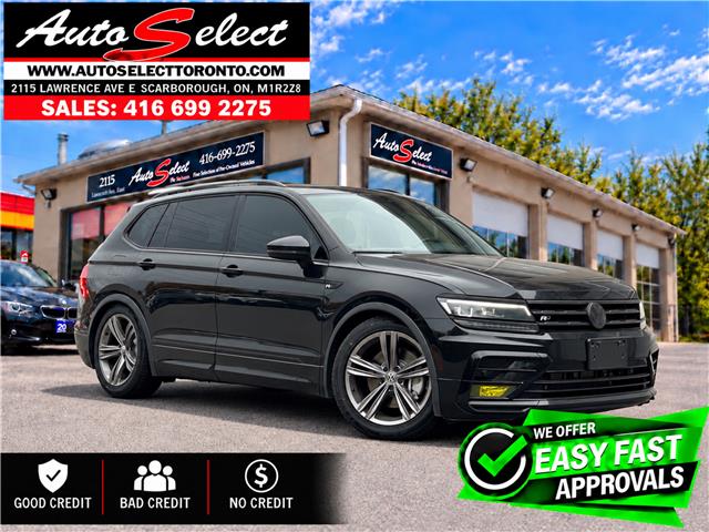 2021 Volkswagen Tiguan Highline R-Line (Stk: 2TVJW1) in Scarborough - Image 1 of 13