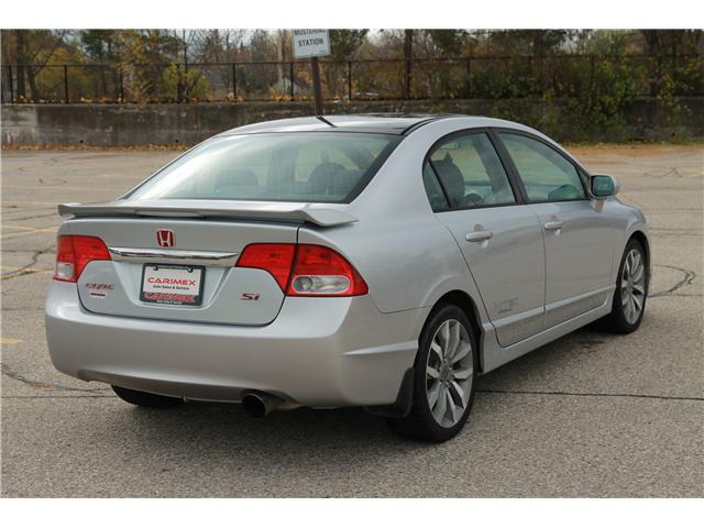 2009 Honda Civic Si Certified At 10950 For Sale In Waterloo