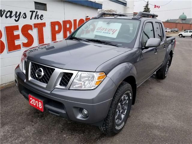 2018 Nissan Frontier PRO-4X 4X4, CREW CAB, NAV at $31990 for sale in ...