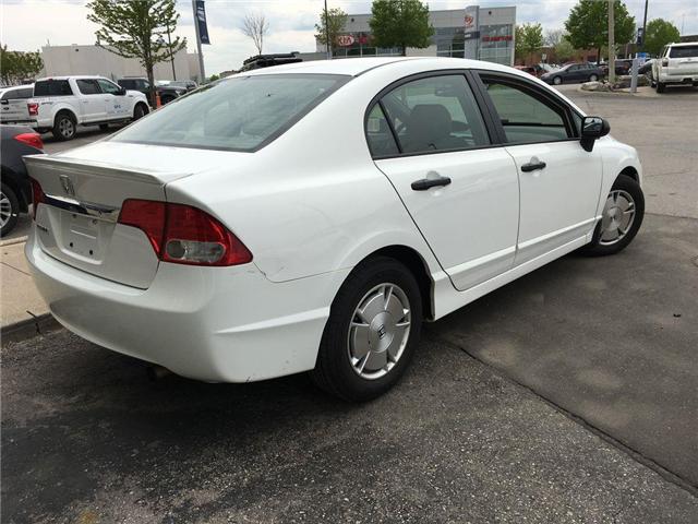 2009 Honda Civic Sedan DX-G LIP SPOILER, ALLOY WHEELS, ABS, POWER GROUP ...