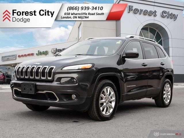 2015 Jeep Cherokee Limited Limited Leather Interior