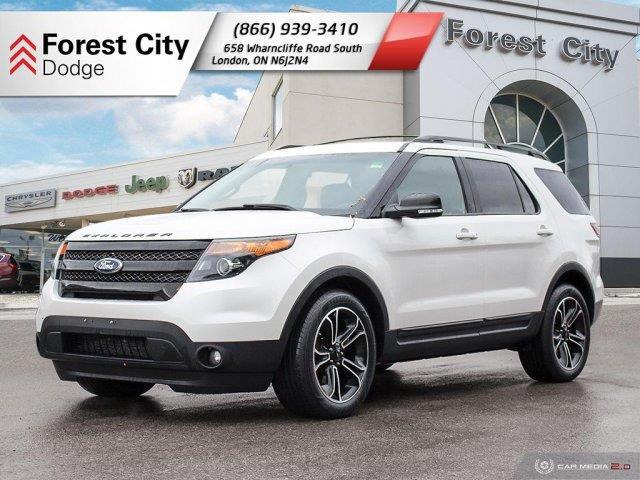 2015 Ford Explorer Sport Sport Leather Interior Heated