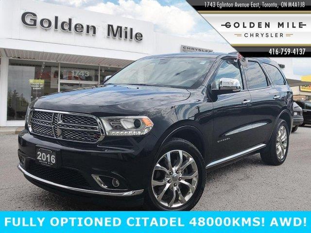 Dodge Durango Citadel >> 2016 Dodge Durango Citadel Citadel 7 Passenger Navi At Dodge Durango Citadel >> 2016 Dodge Durango Citadel Citadel 7 Passenger Navi At