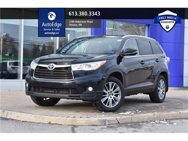 2016 Toyota Highlander XLE at $30397 for sale in Ottawa - Tony Graham ...