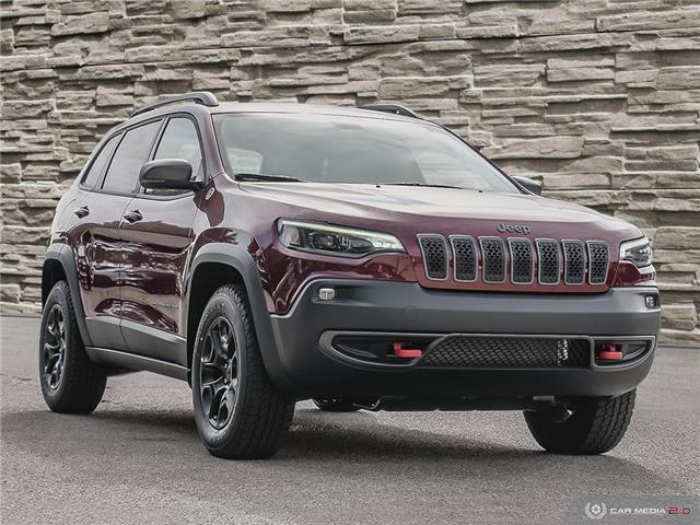 2021 Jeep Cherokee Trailhawk at 244 b/w for sale in