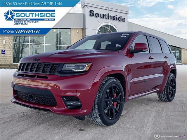 2021 Jeep Grand Cherokee SRT at 417 b/w for sale in Red