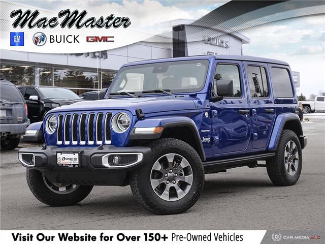 Jeep Wrangler Unlimited Sahara Sahara Pwr Roof Adaptive Cruise Company Car At For Sale In Orangeville Macmaster Buick Gmc Inc