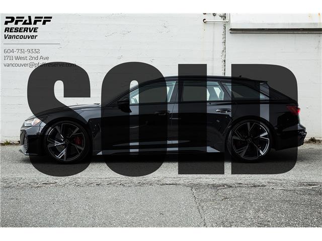 2021 Audi RS 6 Avant 4.0T (Stk: VU0561) in Vancouver - Image 1 of 21