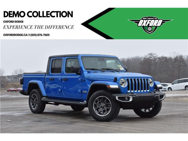 21 Jeep Gladiator Overland Todd S Demo Tow Package Both Tops Safety Package At For Sale In London Oxford Dodge Chrysler Ltd