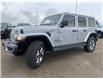 2022 Jeep Wrangler Unlimited Sahara (Stk: NT092) in Rocky Mountain House - Image 1 of 33