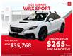 2022 Subaru WRX Sport (Stk: W070856A) in Winnipeg - Image 1 of 17