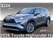 2026 Toyota Highlander Hyb  (Stk: 26B5147) in Sherwood Park - Image 1 of 30