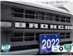 2022 Ford Bronco Black Diamond (Stk: 40880) in St. Catharines - Image 7 of 27